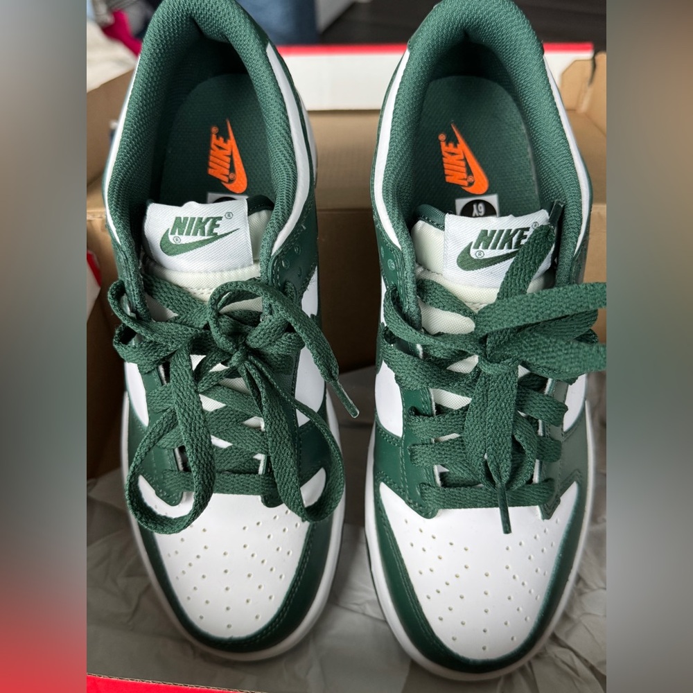 Nike Dunk Low Michigan Green Sneakers